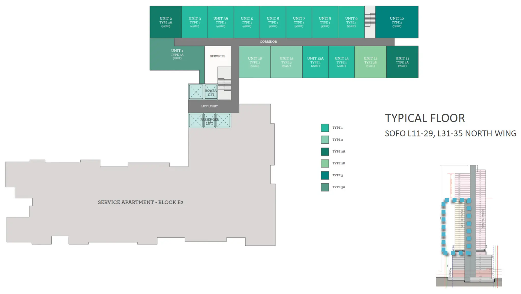 SOFO Typical Floor Layout